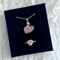 Pink swan set 2