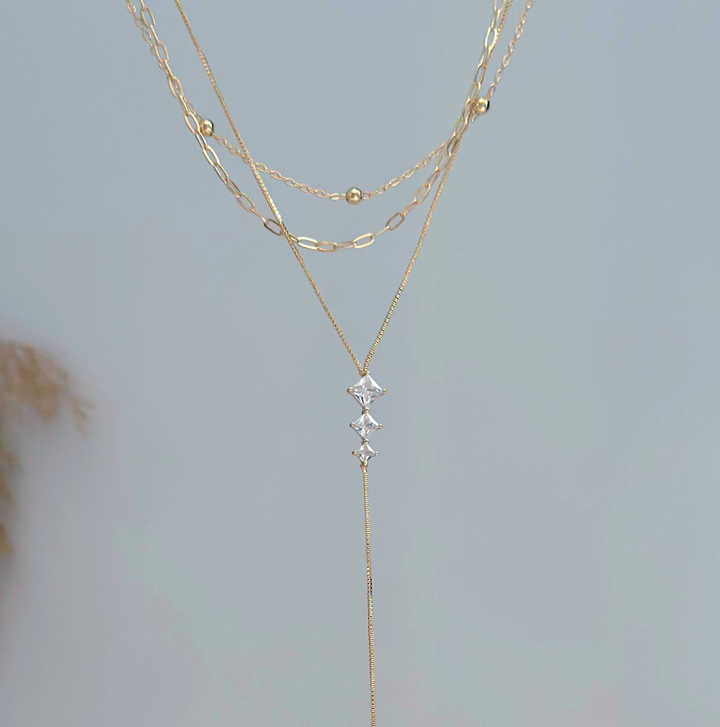 Drop necklace