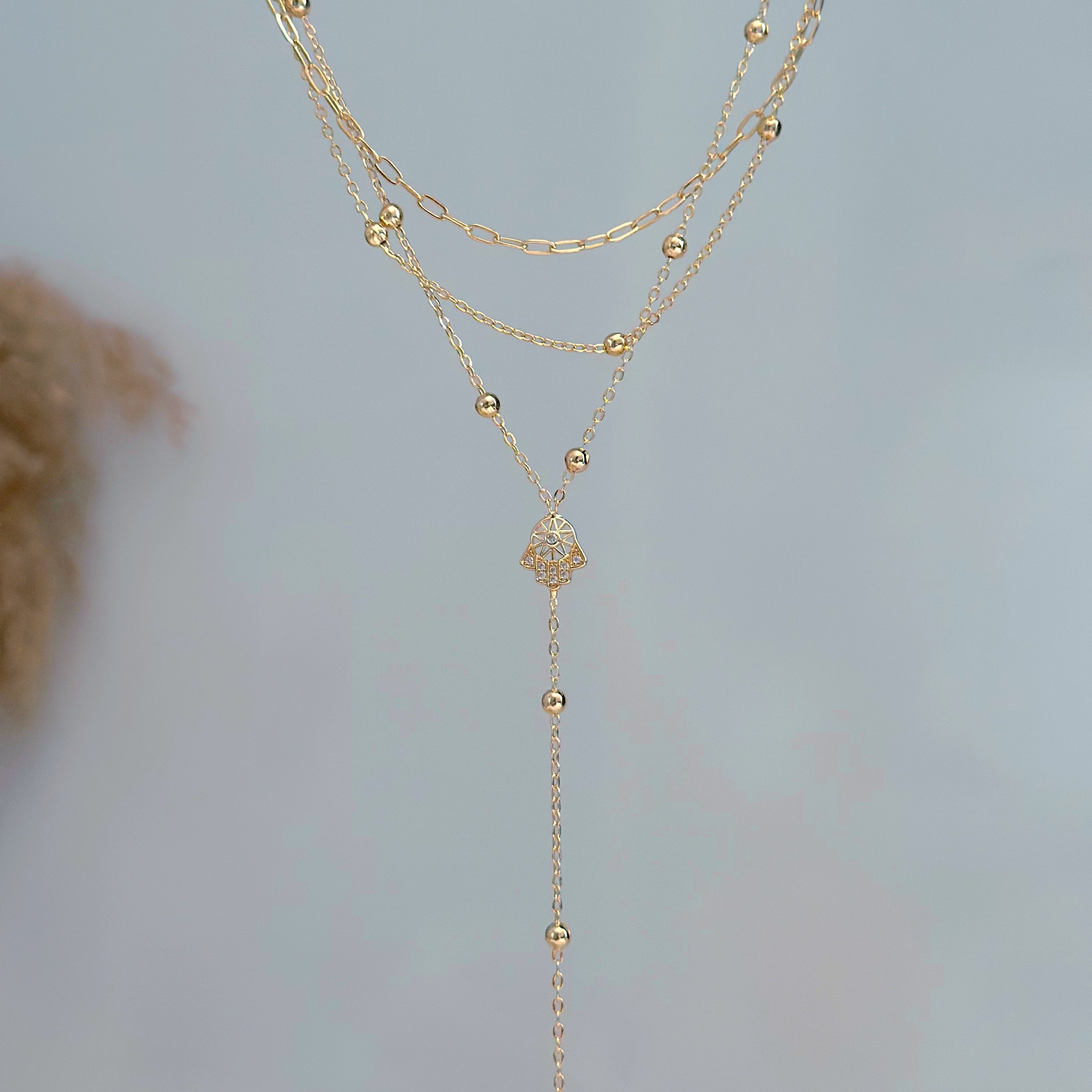Drop necklace