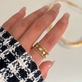 White Resin ring